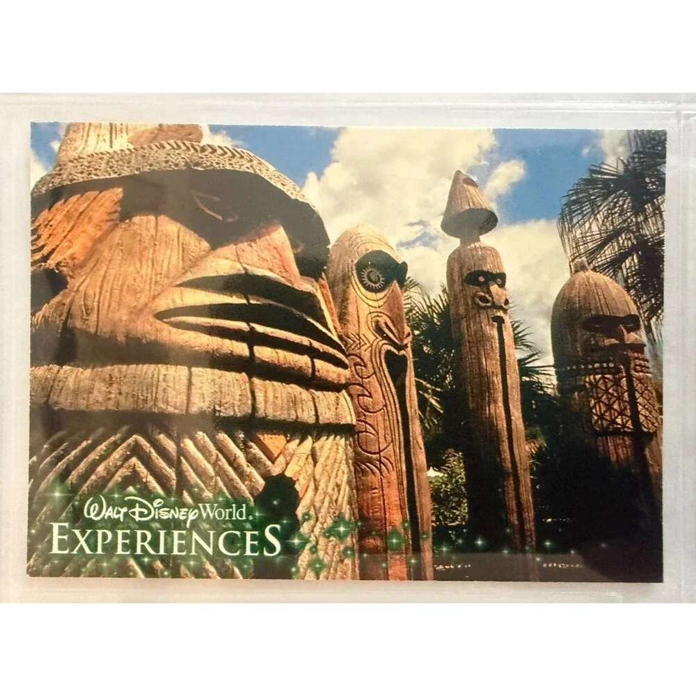 Walt Disney World Experiences Adventureland 9 Card Set Complete In Sleeve